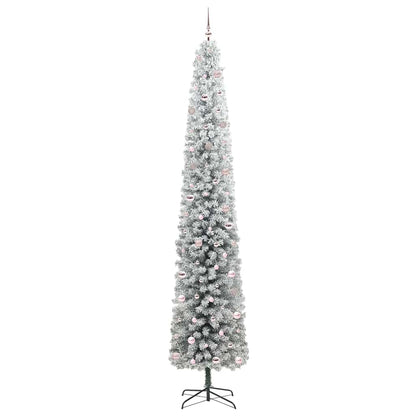 vidaXL Artificial Christmas Tree with 300 LEDs with Stand Green 300 cm - 45607