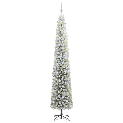 vidaXL Artificial Christmas Tree with 300 LEDs with Stand Green 300 cm - 45610