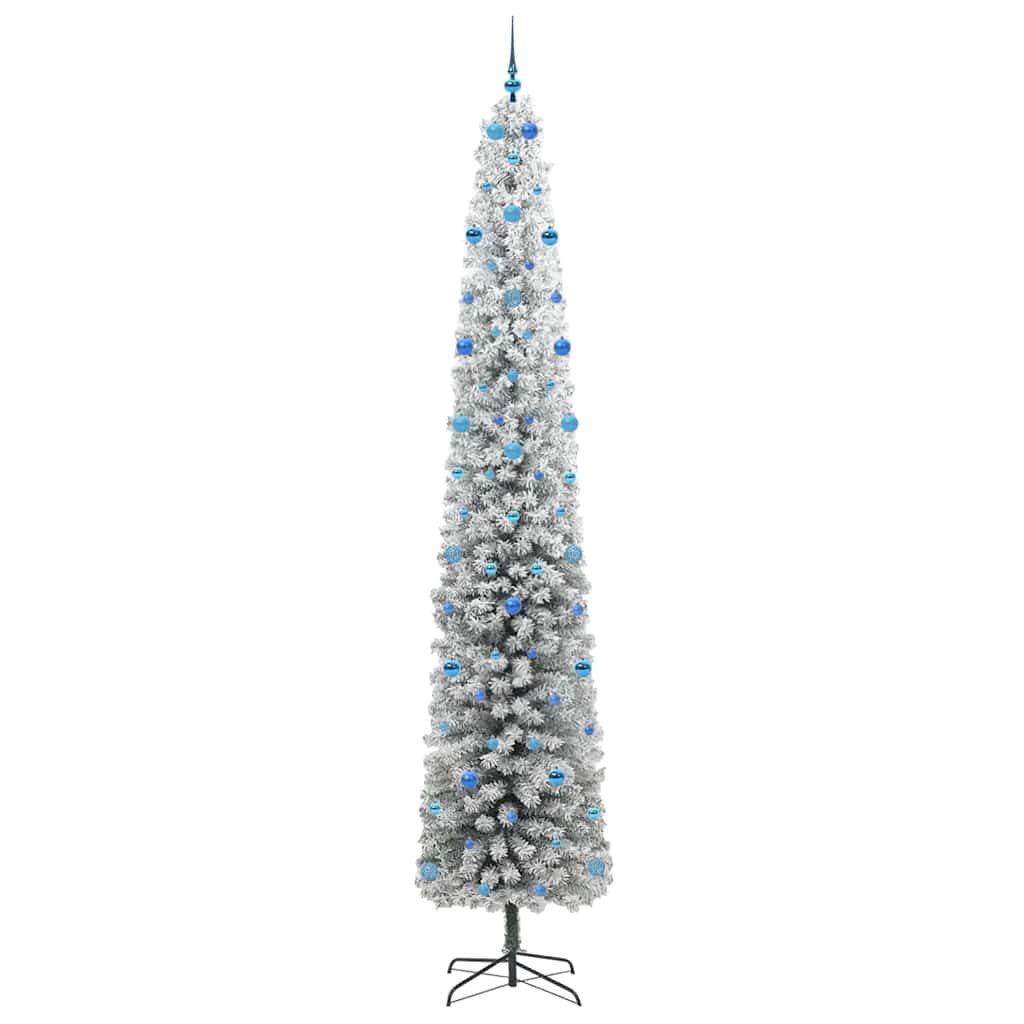 vidaXL Artificial Christmas Tree with 300 LEDs with Stand Green 300 cm - 45632