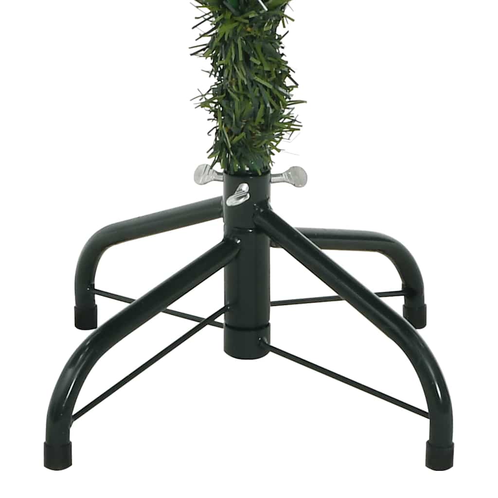 vidaXL Artificial Christmas Tree Green and white 120 cm - 45948