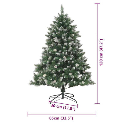 vidaXL Artificial Christmas Tree Green 120 cm - 46088