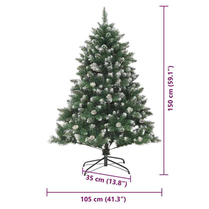 vidaXL Artificial Christmas Tree Green 150 cm - 46122