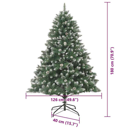 vidaXL Artificial Christmas Tree Green 180 cm - 46179