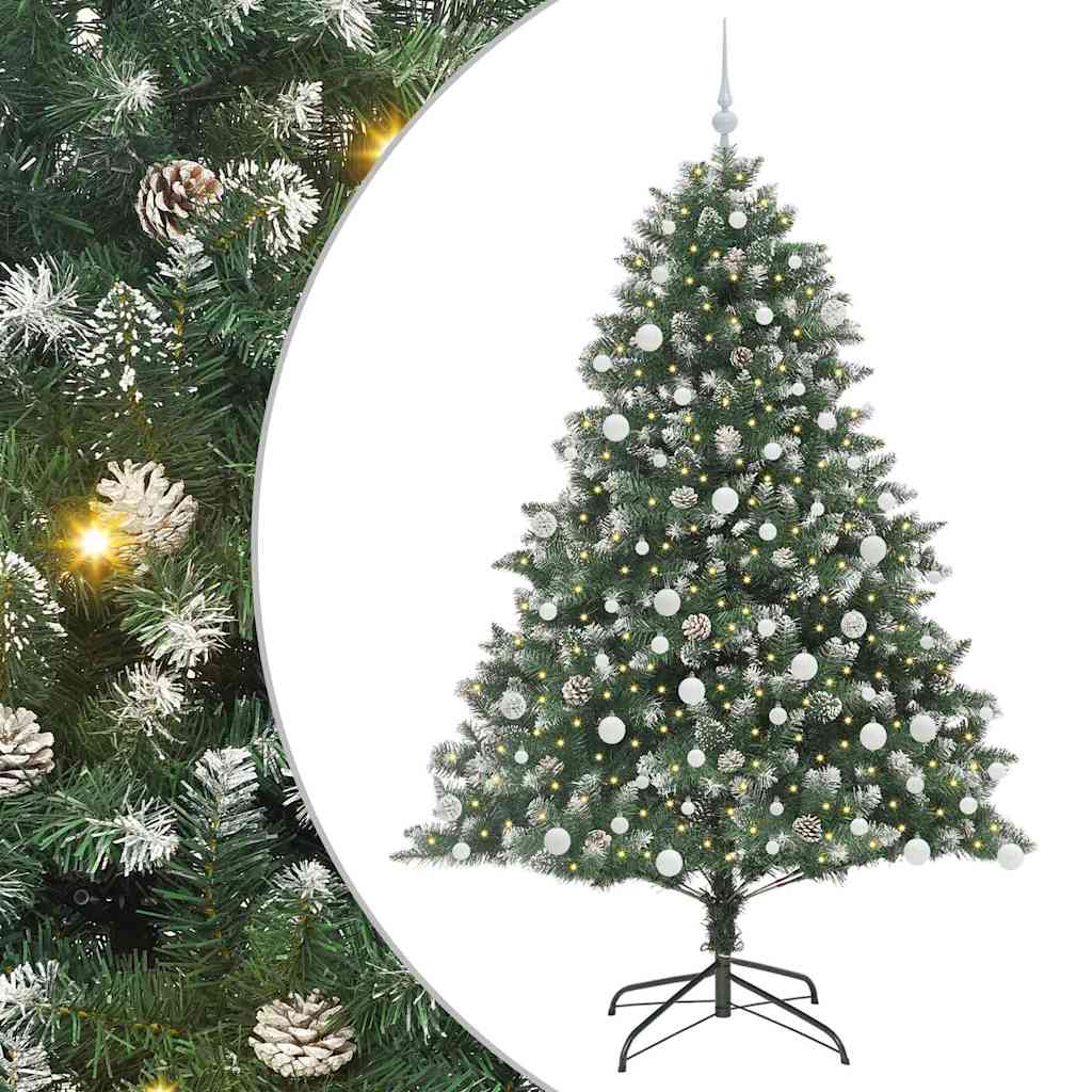 vidaXL Artificial Christmas Tree Green 180 cm - 46191