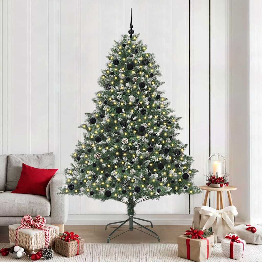 vidaXL Artificial Christmas Tree Green 210 cm - 46209