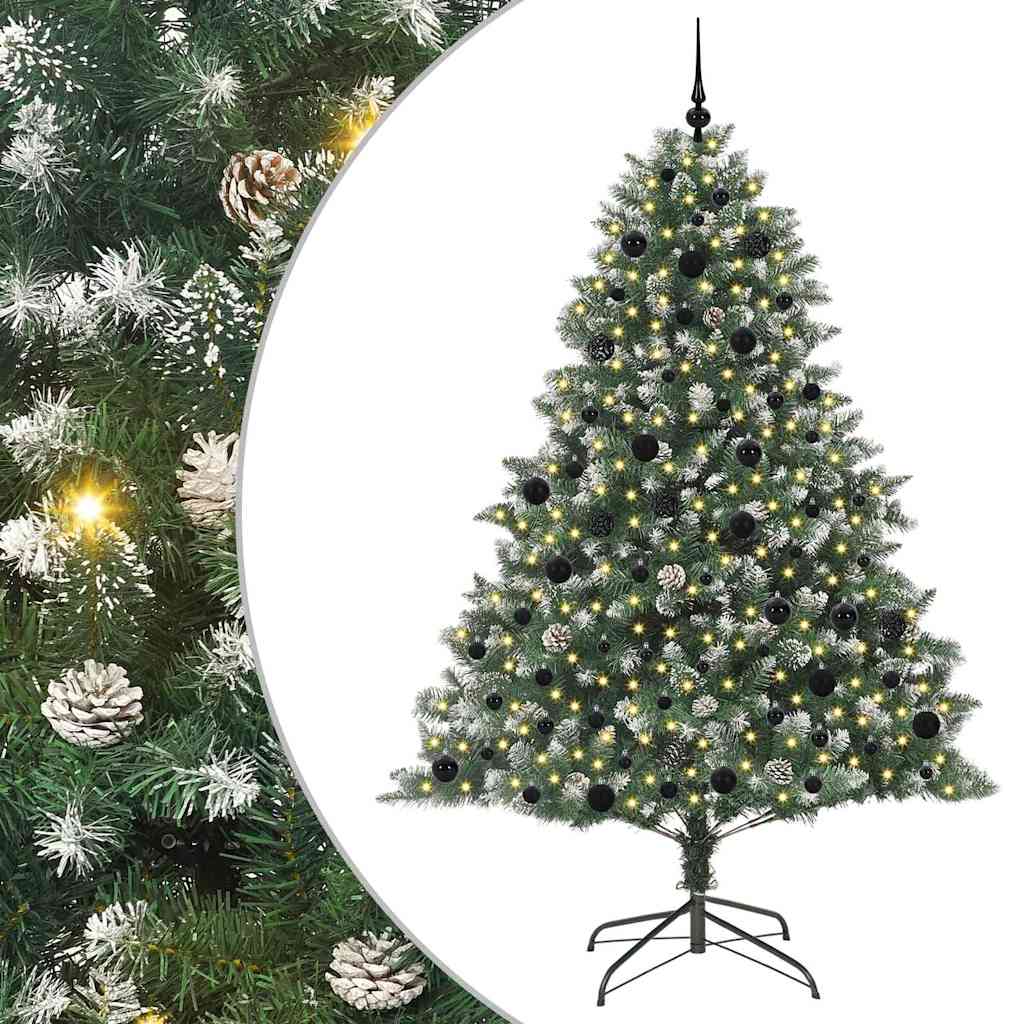 vidaXL Artificial Christmas Tree Green 210 cm - 46209