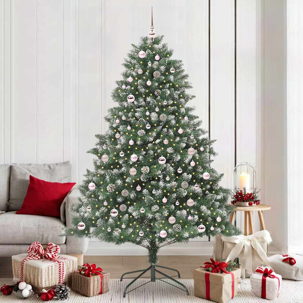 vidaXL Artificial Christmas Tree Green 210 cm - 46212