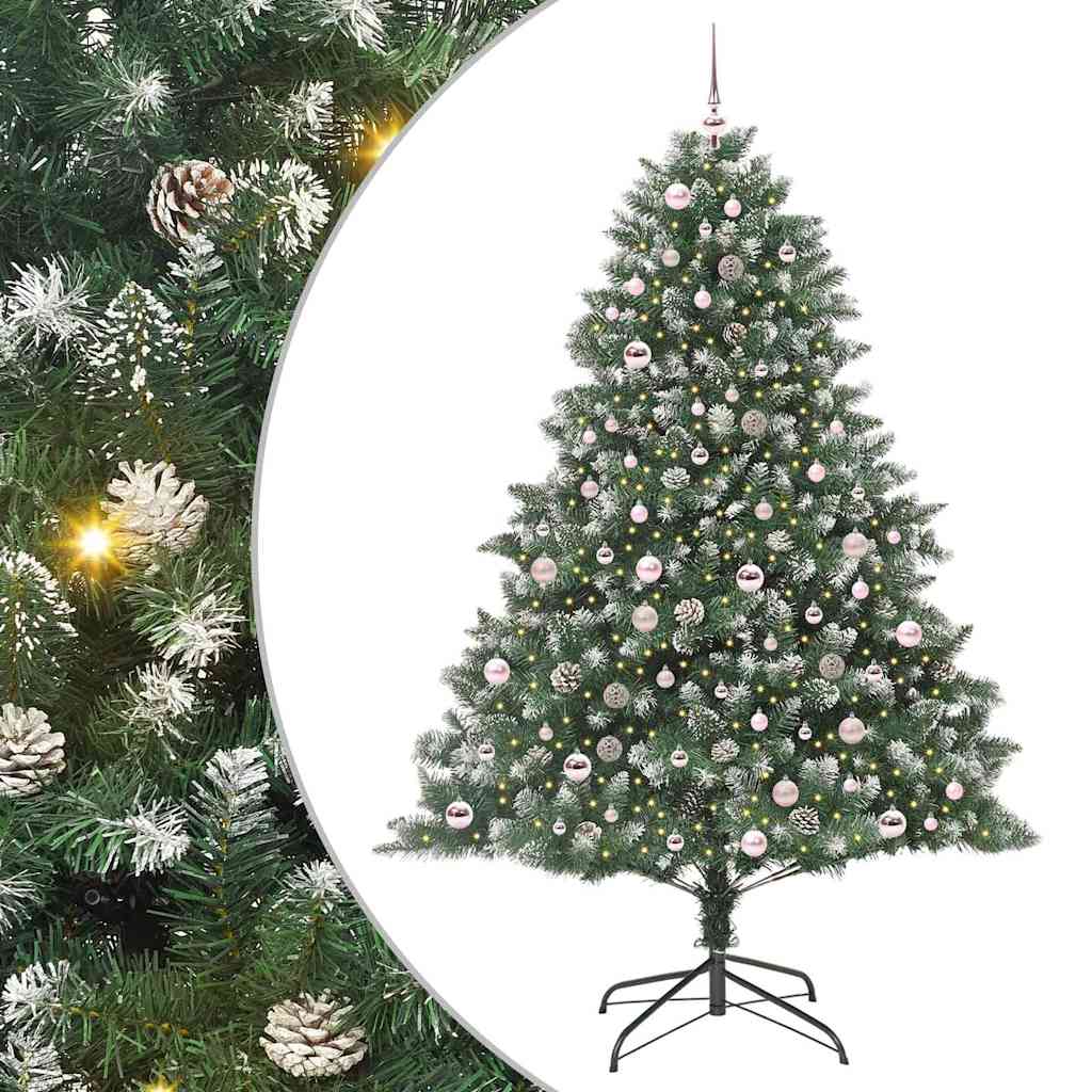 vidaXL Artificial Christmas Tree Green 210 cm - 46212