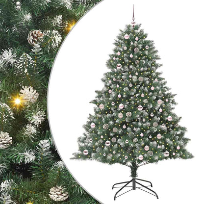 vidaXL Artificial Christmas Tree Green 210 cm - 46212