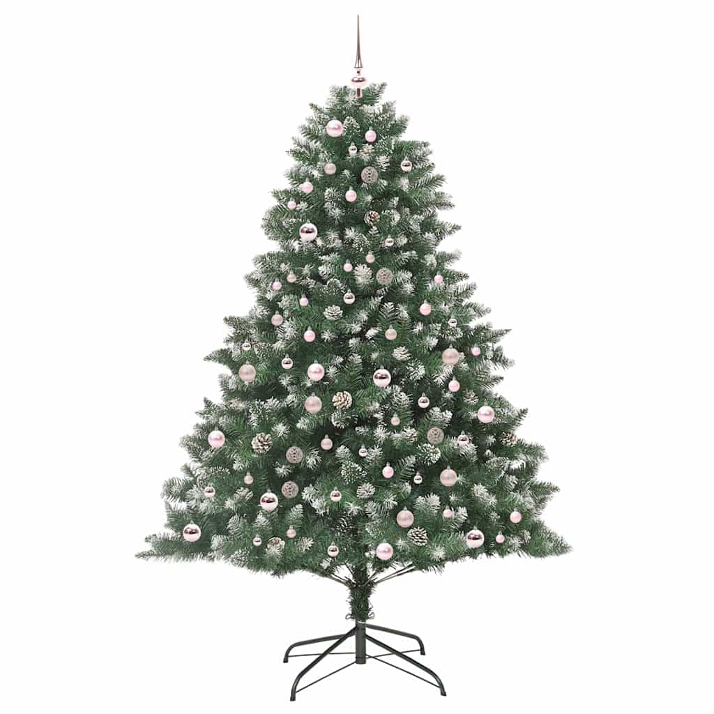 vidaXL Artificial Christmas Tree Green 210 cm - 46212