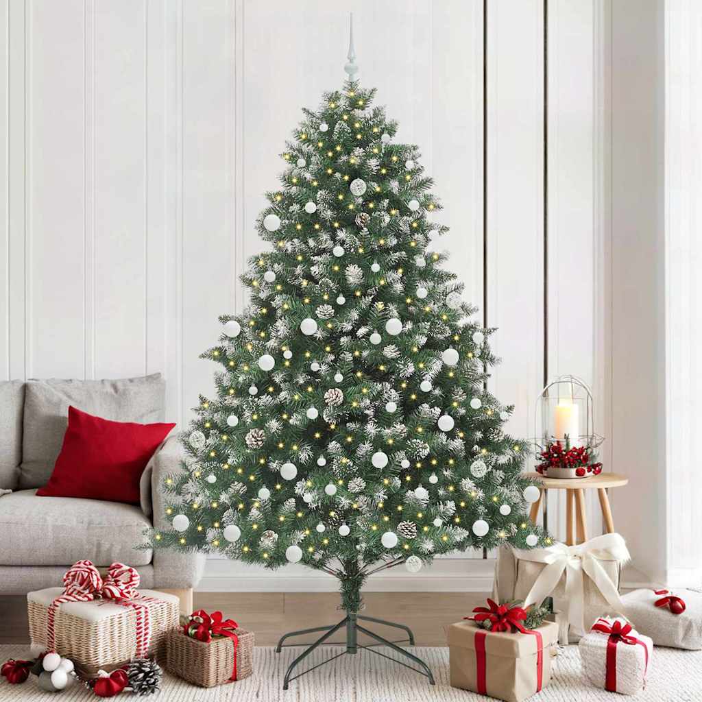 vidaXL Artificial Christmas Tree Green 210 cm - 46219