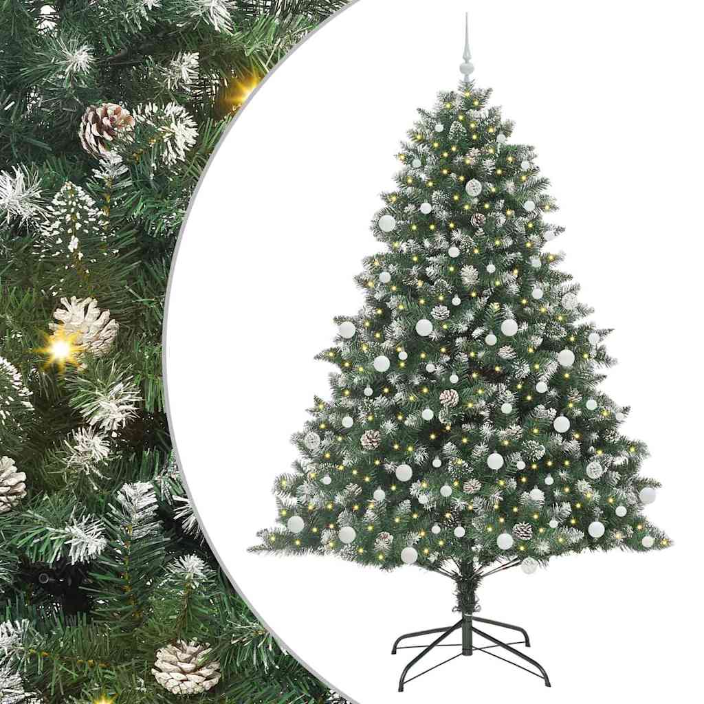 vidaXL Artificial Christmas Tree Green 210 cm - 46219