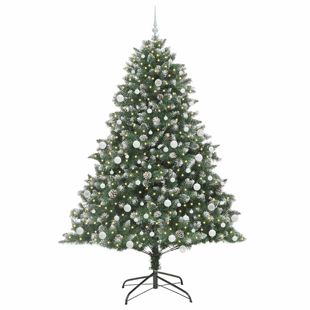 vidaXL Artificial Christmas Tree Green 210 cm - 46219