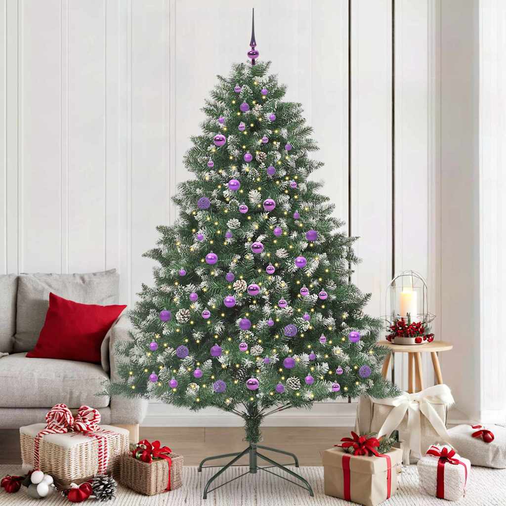 vidaXL Artificial Christmas Tree Green 210 cm - 46226