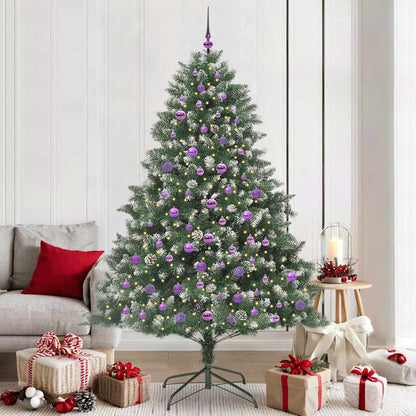 vidaXL Artificial Christmas Tree Green 210 cm - 46226