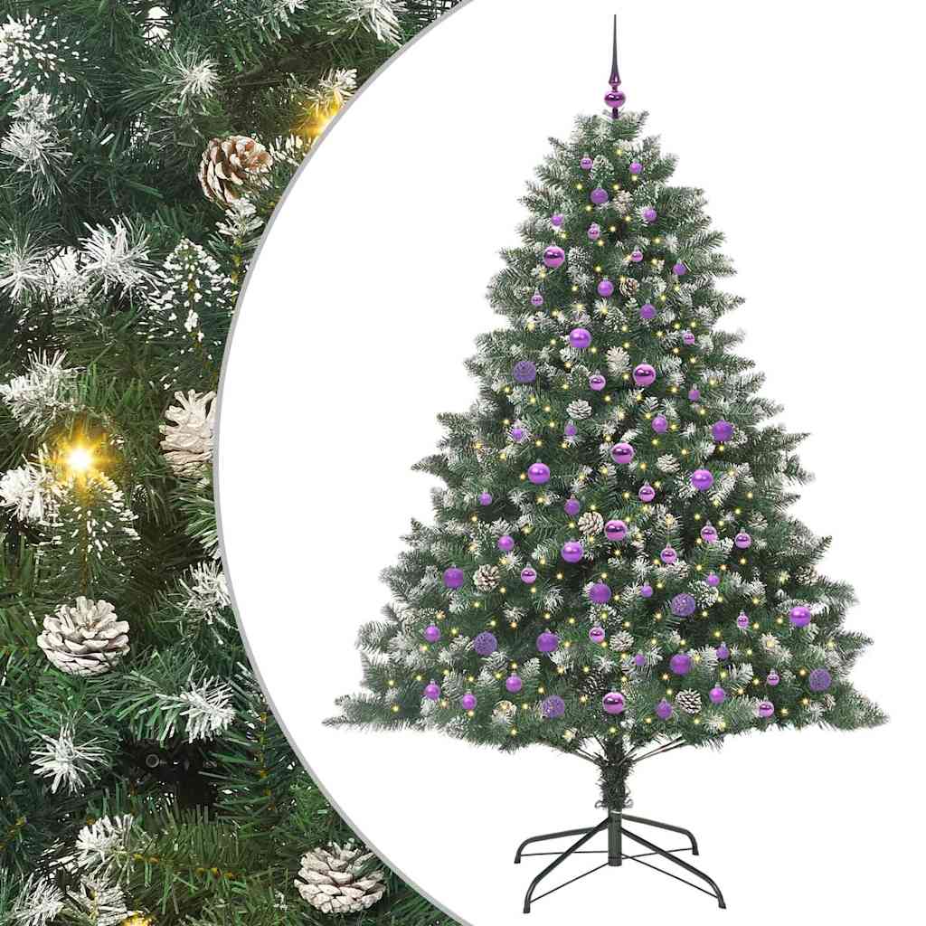 vidaXL Artificial Christmas Tree Green 210 cm - 46226