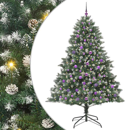 vidaXL Artificial Christmas Tree Green 210 cm - 46226