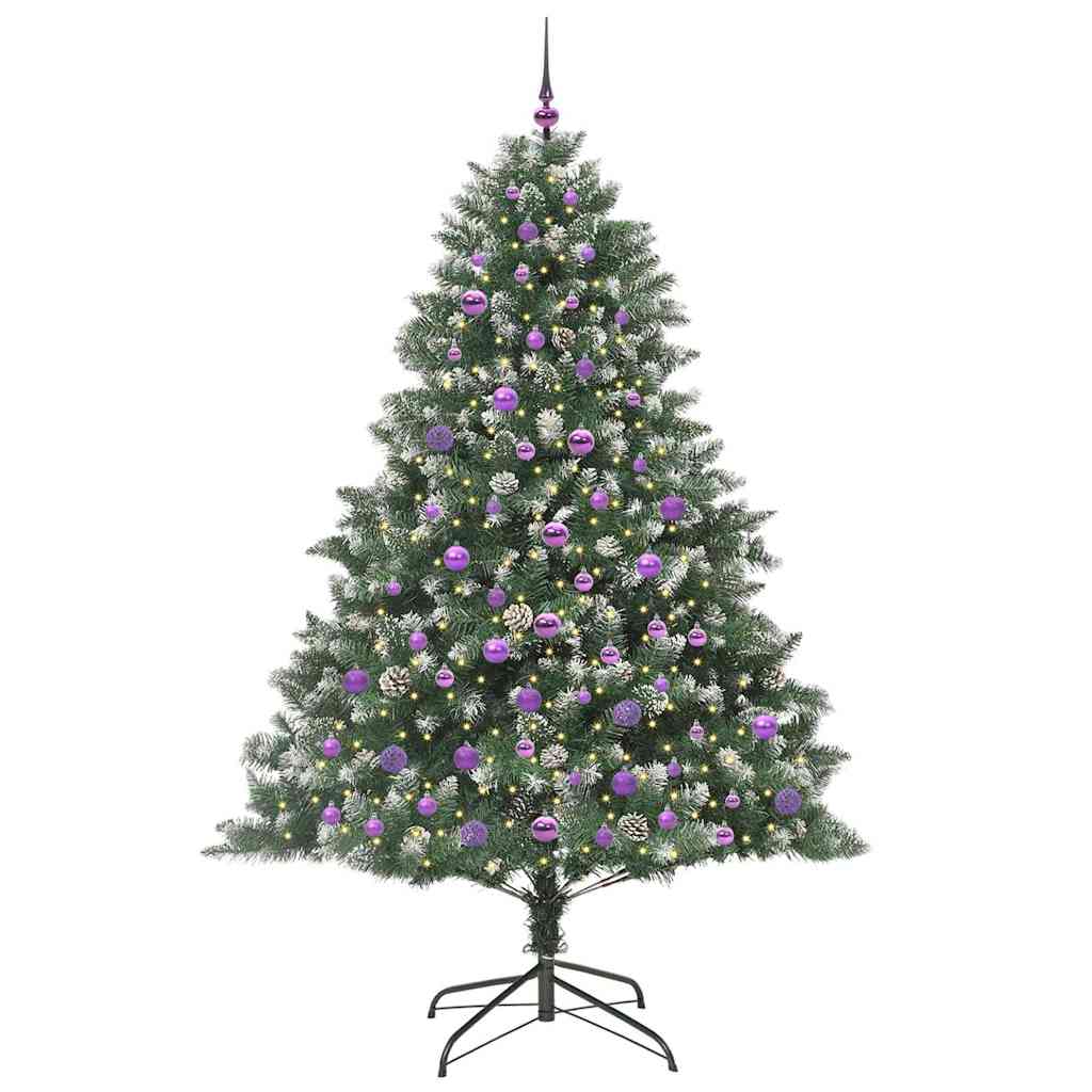 vidaXL Artificial Christmas Tree Green 210 cm - 46226