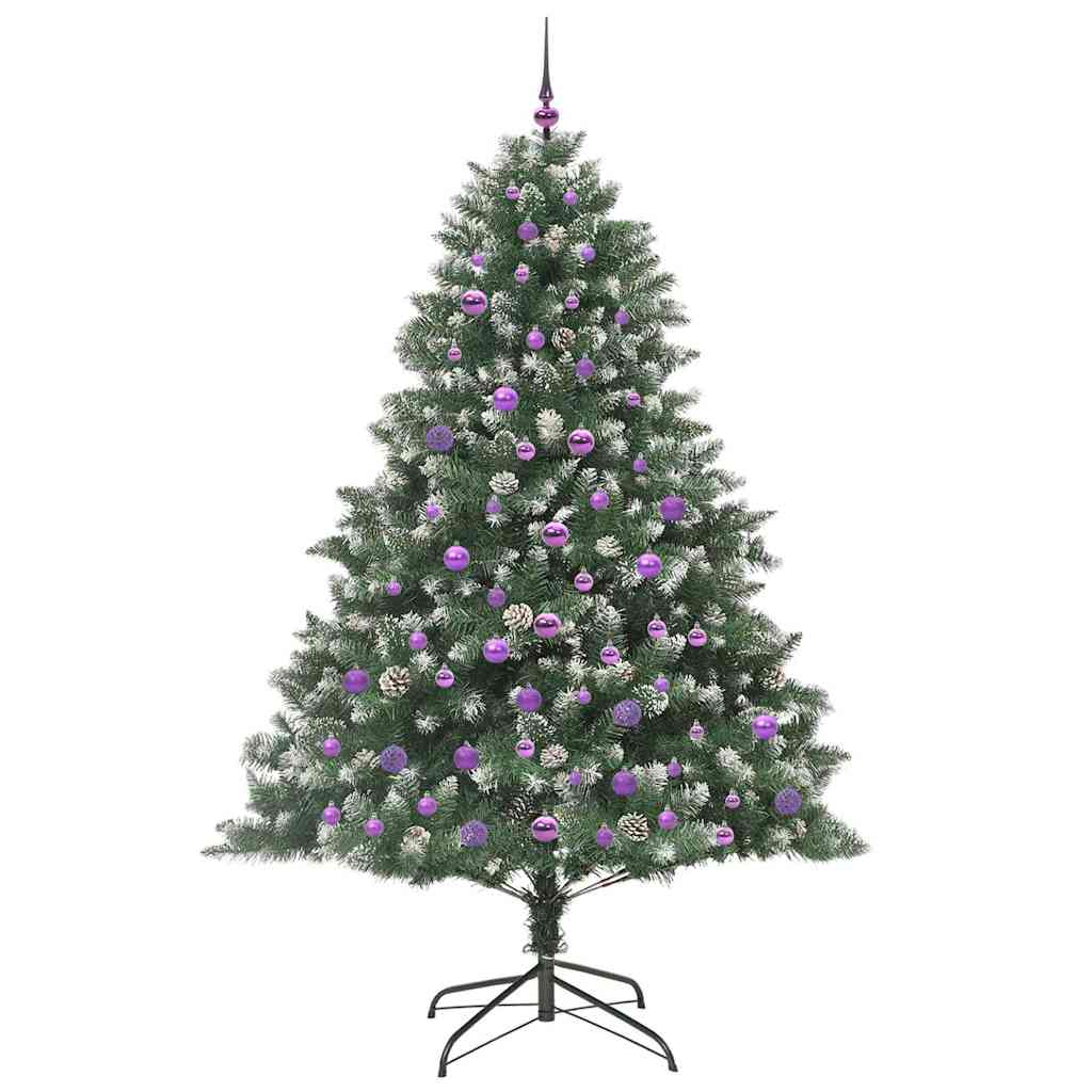 vidaXL Artificial Christmas Tree Green 210 cm - 46226