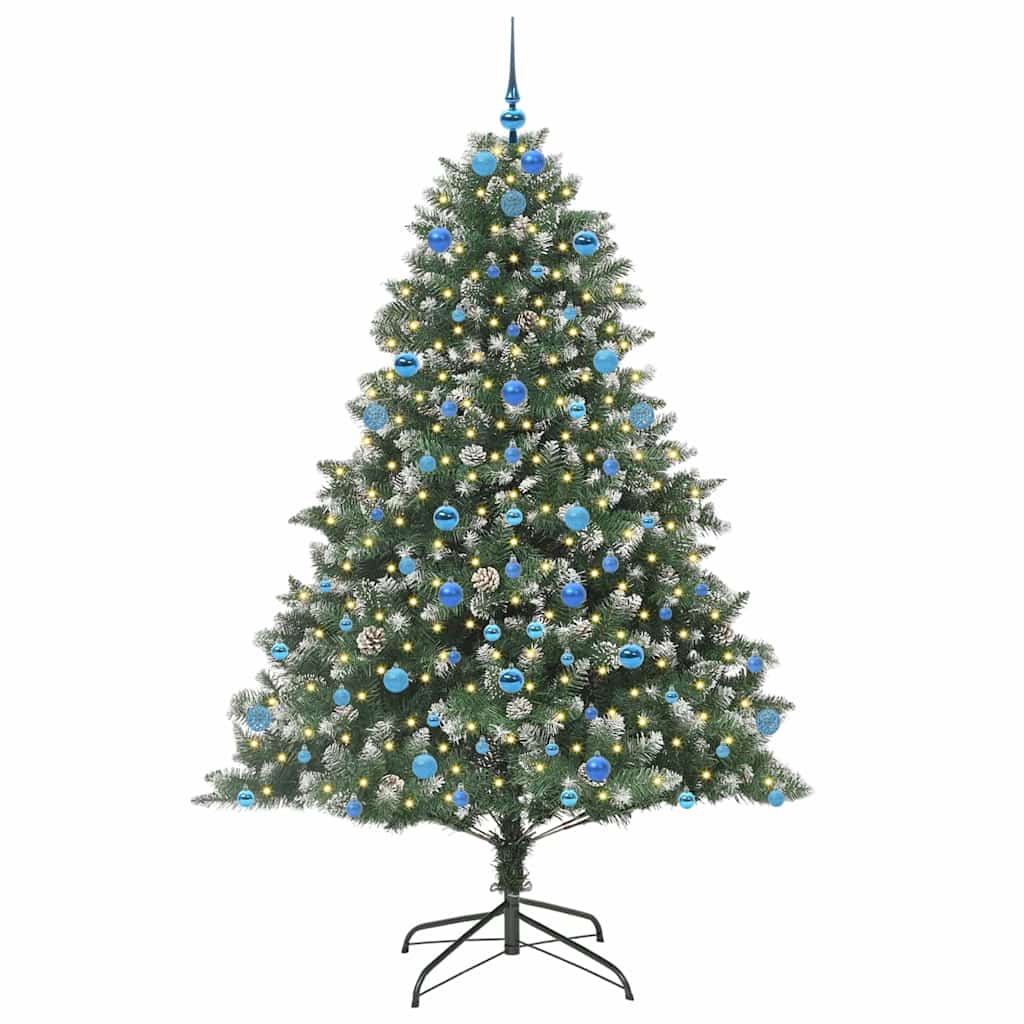 vidaXL Artificial Christmas Tree Green 210 cm - 46228