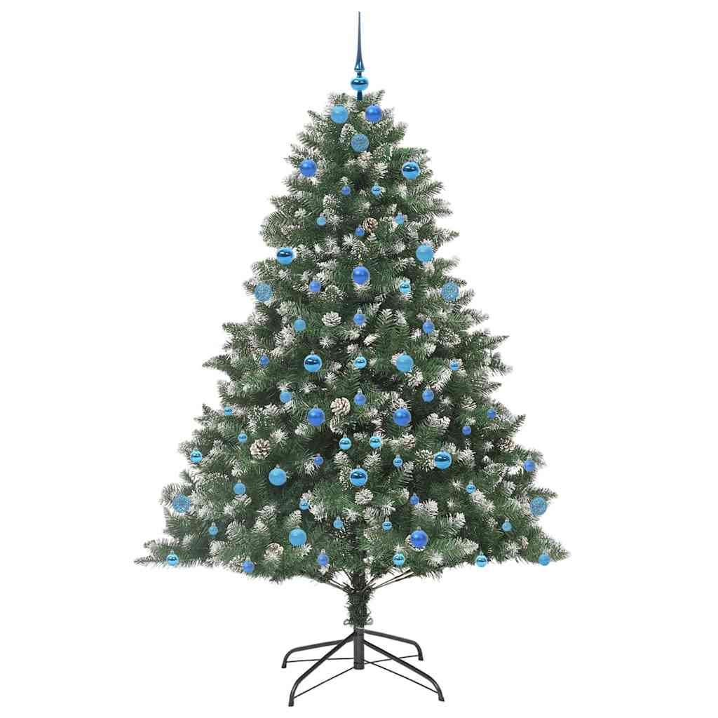 vidaXL Artificial Christmas Tree Green 210 cm - 46228