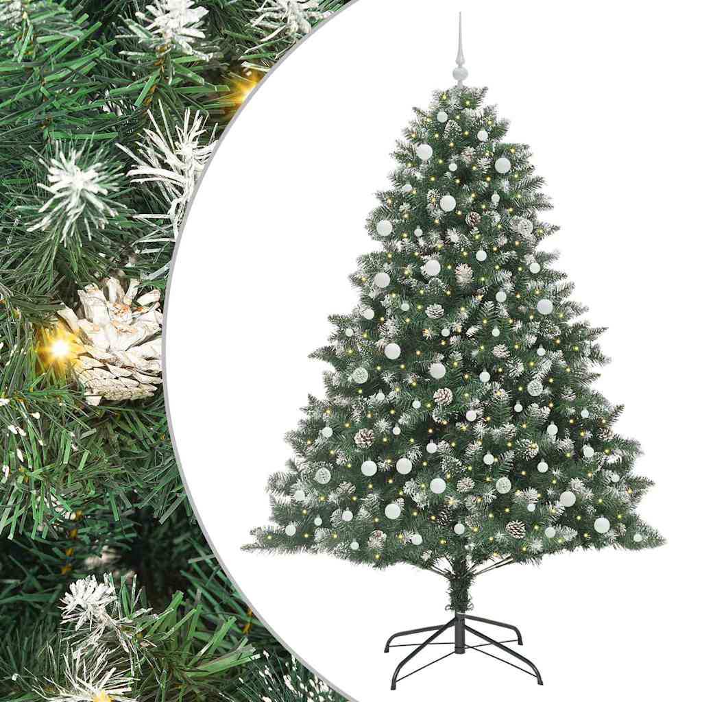 vidaXL Artificial Christmas Tree Green 240 cm - 46257