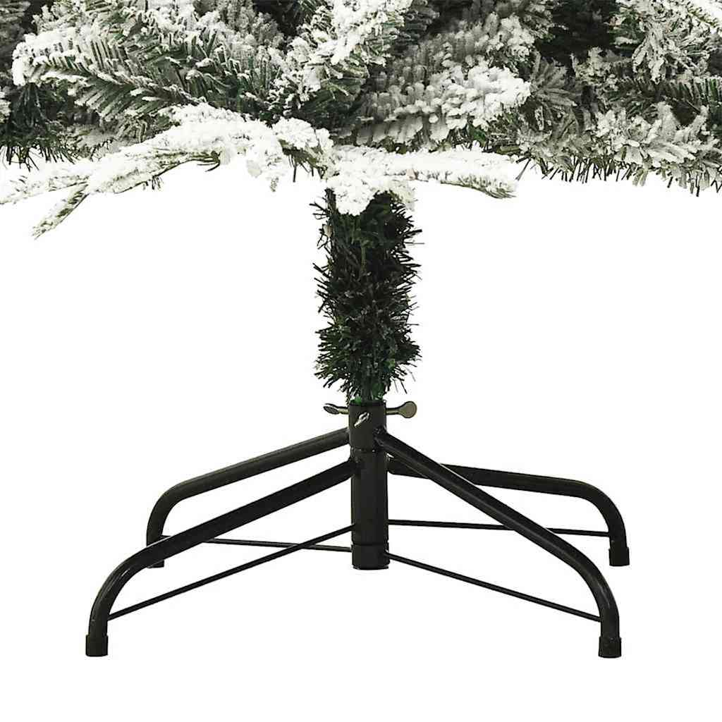 vidaXL Artificial Pre-lit Christmas Tree with Ball Set Green 180 cm - 46540
