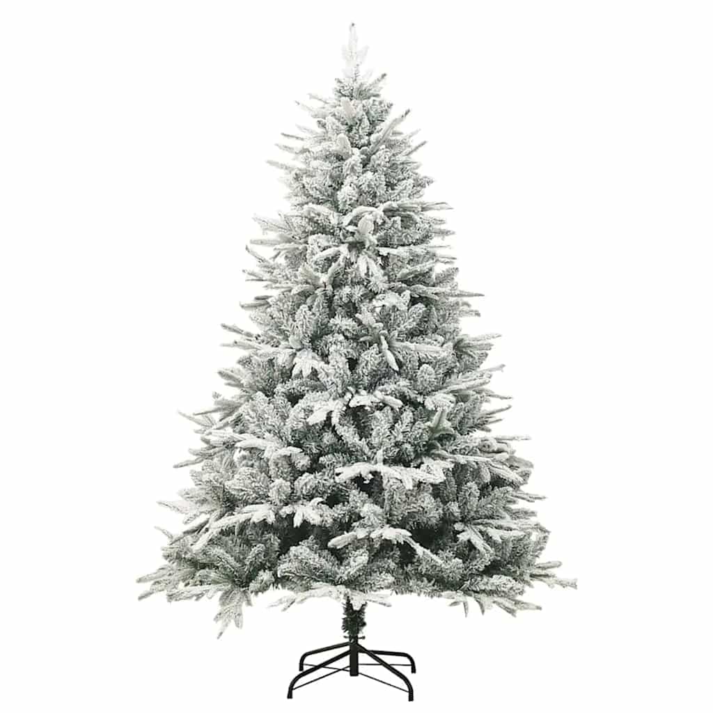 vidaXL Artificial Pre-lit Christmas Tree with Ball Set Green 180 cm - 46540
