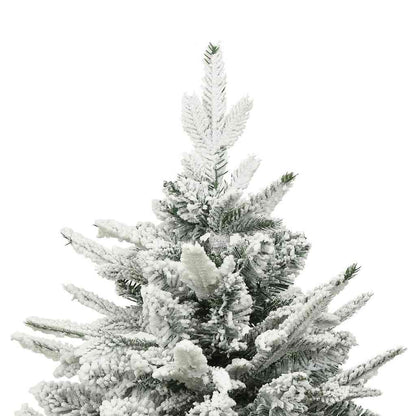vidaXL Artificial Pre-lit Christmas Tree with Ball Set Green 210 cm - 46578