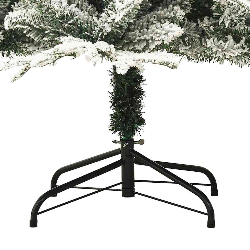 vidaXL Artificial Pre-lit Christmas Tree with Ball Set Green 210 cm - 46579