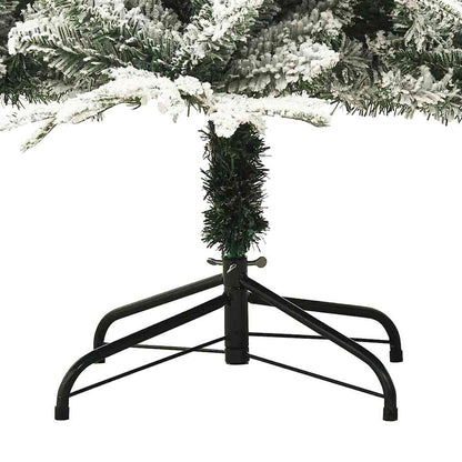 vidaXL Artificial Pre-lit Christmas Tree with Ball Set Green 240 cm - 46601