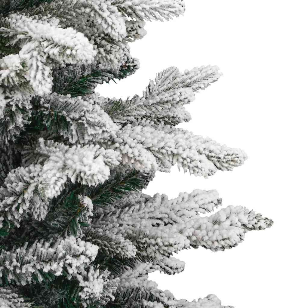vidaXL Artificial Hinged Christmas Tree White 120 cm PE and PVC - 46900