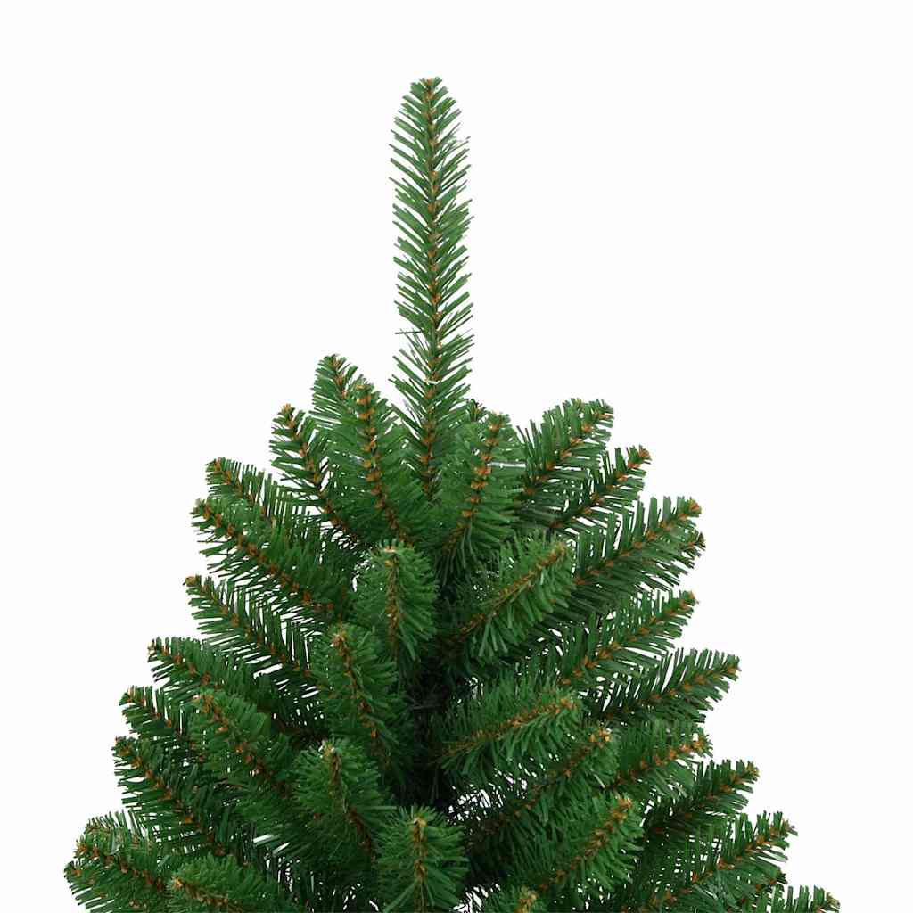vidaXL Artificial Hinged Christmas Tree Green 120 cm PVC and Steel - 47595