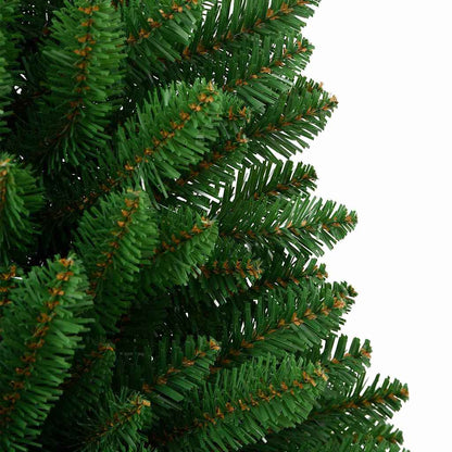 vidaXL Artificial Hinged Christmas Tree Green 150 cm PVC and Steel