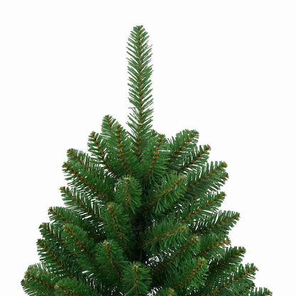 vidaXL Artificial Hinged Christmas Tree Green 150 cm PVC and Steel - 47651
