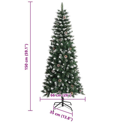 vidaXL Artificial Christmas Tree Green 150 cm
