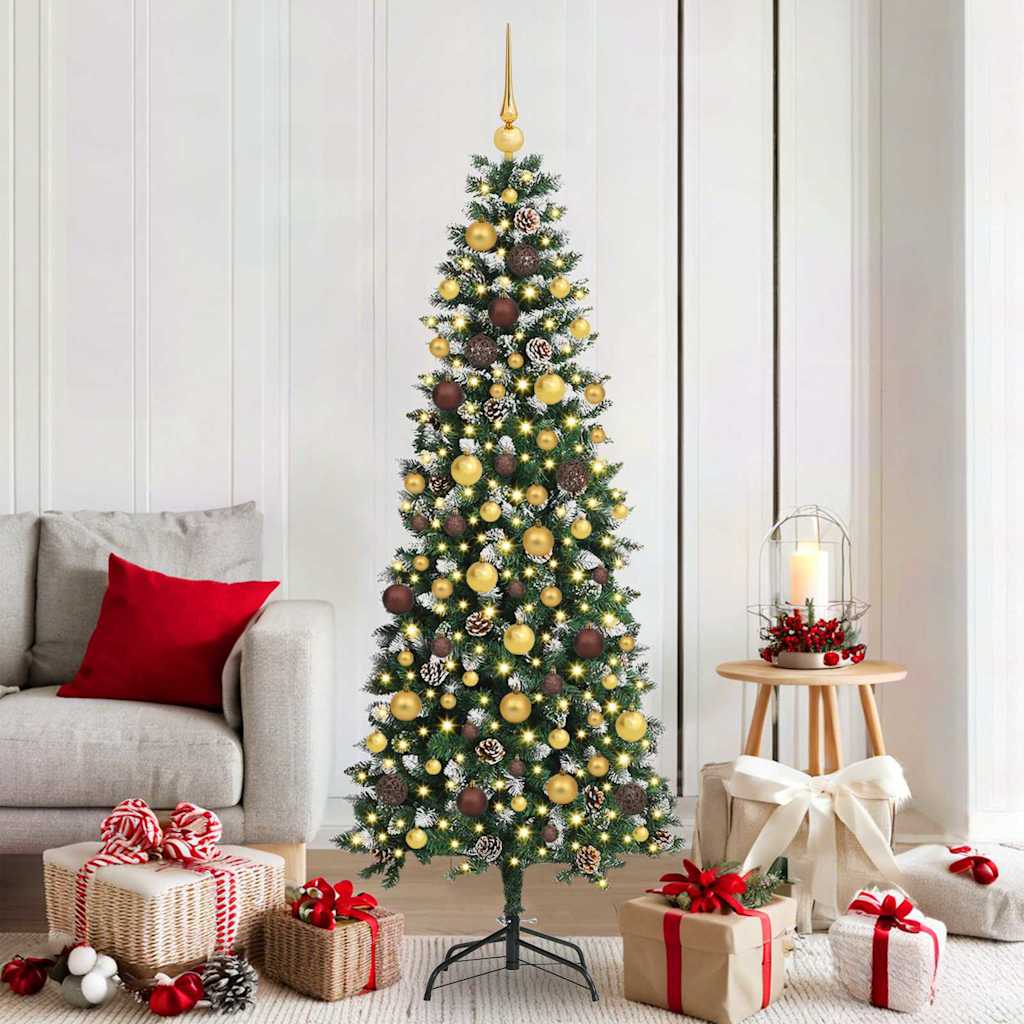 vidaXL Artificial Christmas Tree Green 180 cm