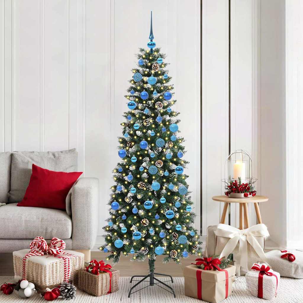 vidaXL Artificial Christmas Tree Green 180 cm - 47165