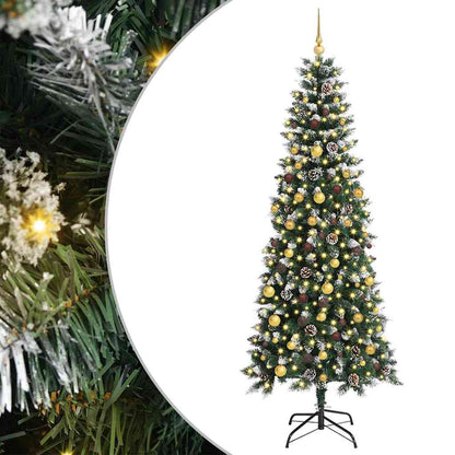 vidaXL Artificial Christmas Tree Green 210 cm