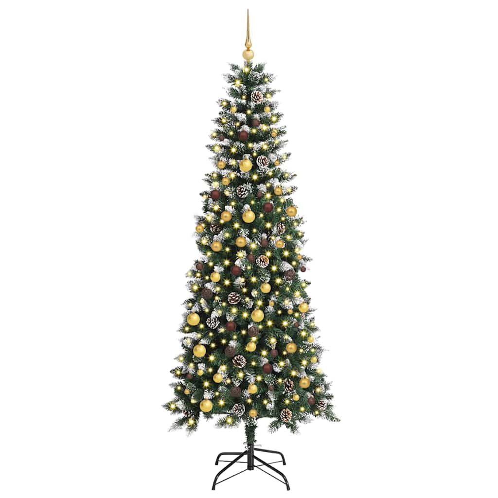 vidaXL Artificial Christmas Tree Green 210 cm
