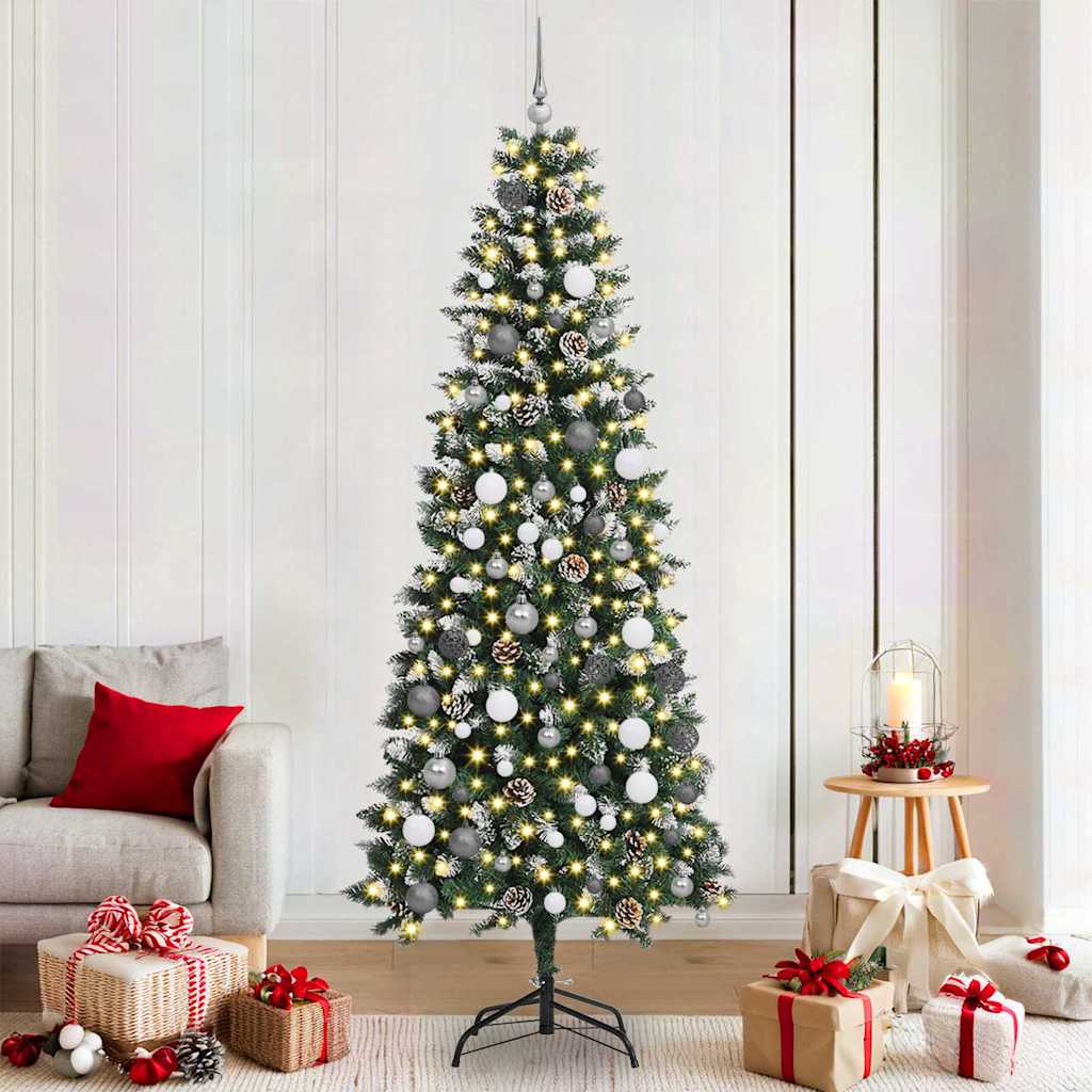 vidaXL Artificial Christmas Tree Green 210 cm - 47174