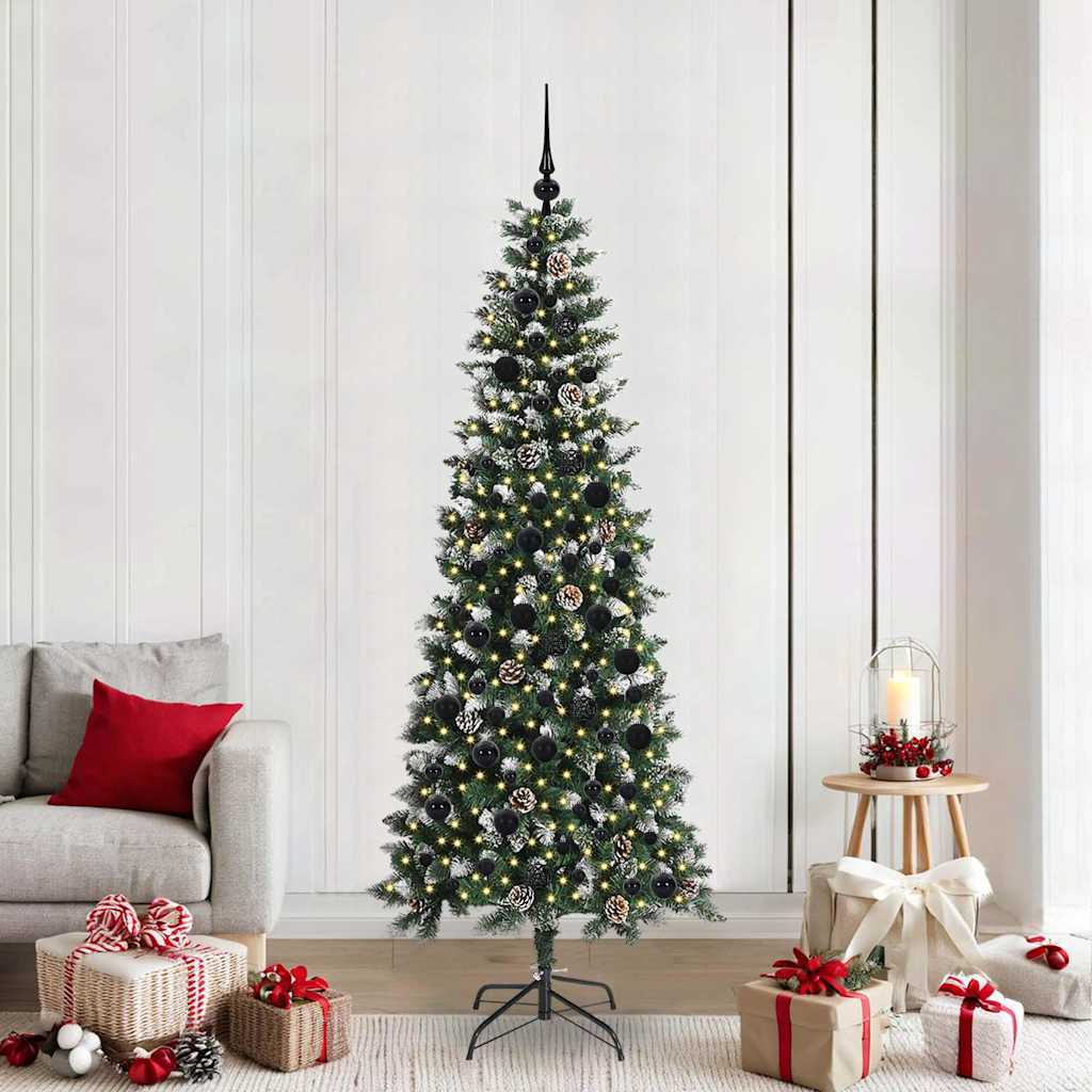 vidaXL Artificial Christmas Tree Green 210 cm - 47178