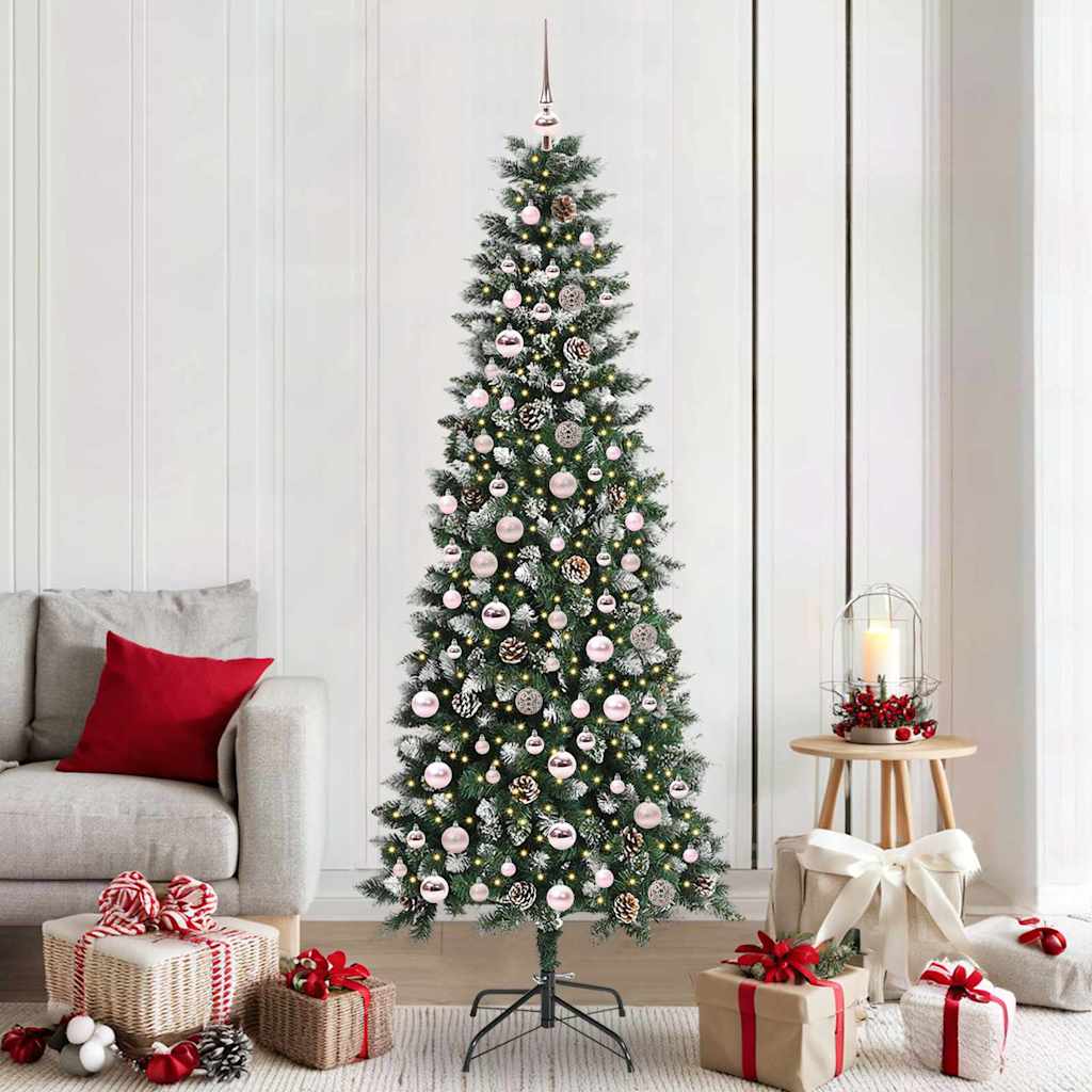 vidaXL Artificial Christmas Tree Green 210 cm - 47182