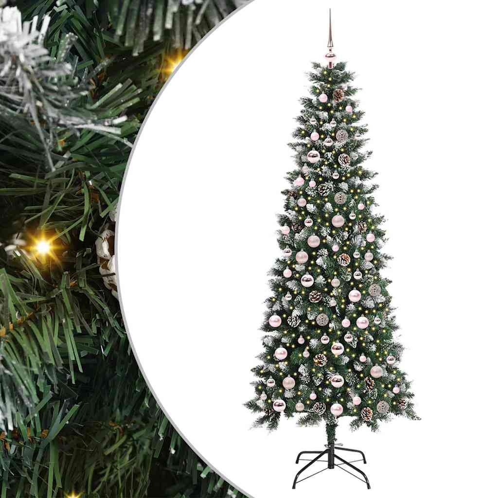 vidaXL Artificial Christmas Tree Green 210 cm - 47182
