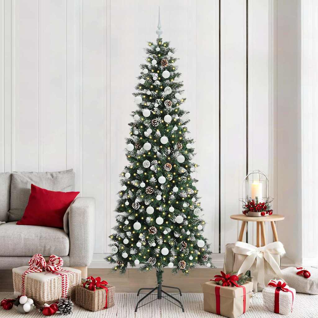 vidaXL Artificial Christmas Tree Green 210 cm - 47185