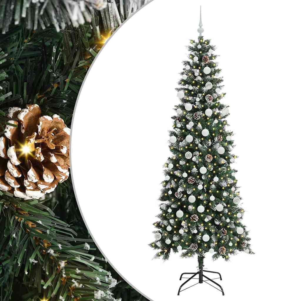 vidaXL Artificial Christmas Tree Green 210 cm - 47185