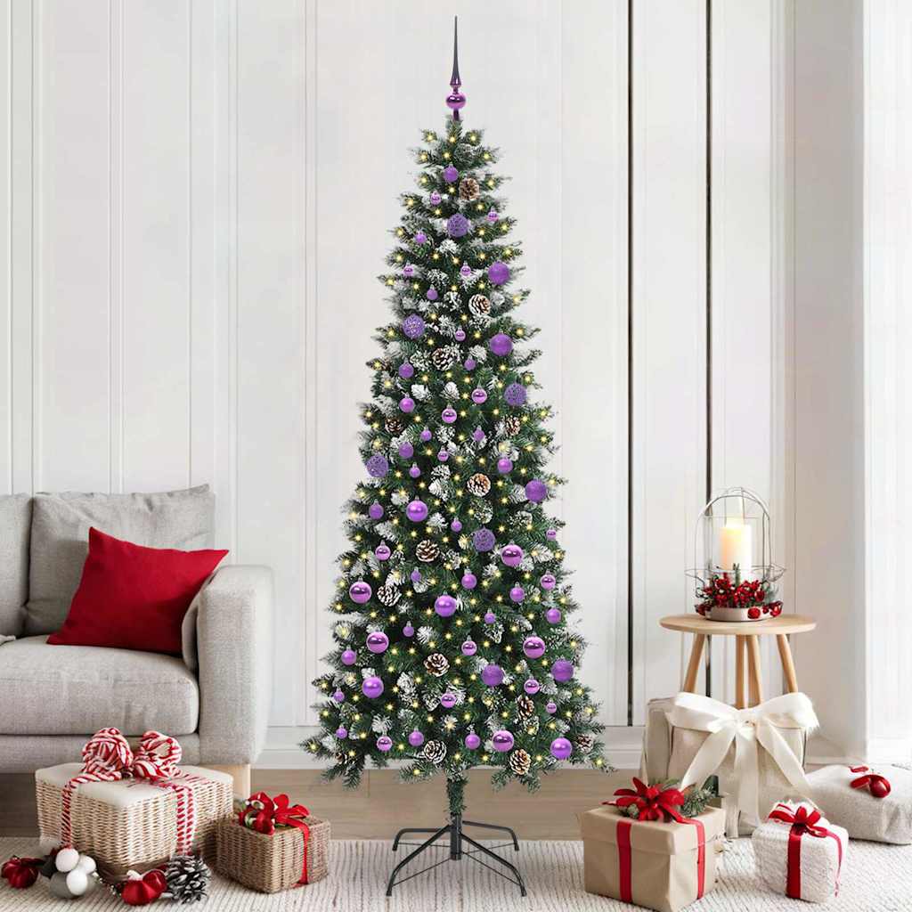 vidaXL Artificial Christmas Tree Green 210 cm - 47196