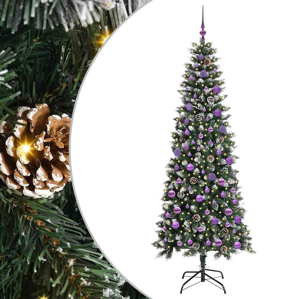 vidaXL Artificial Christmas Tree Green 210 cm - 47196