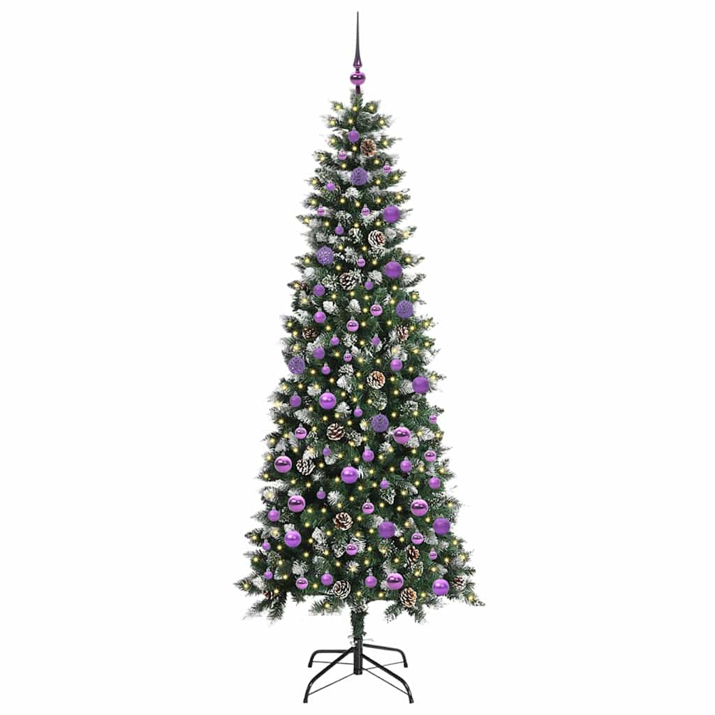 vidaXL Artificial Christmas Tree Green 210 cm - 47196