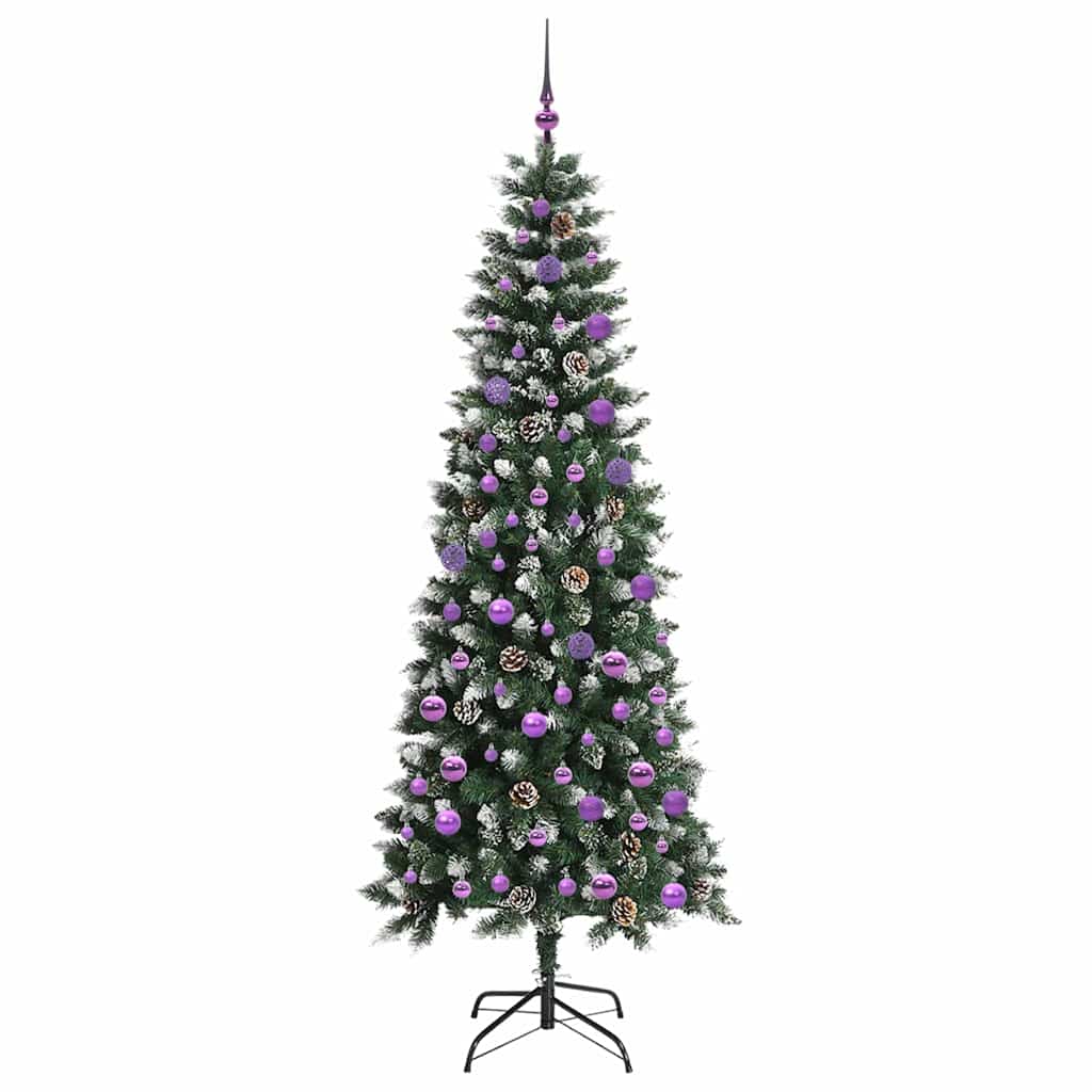 vidaXL Artificial Christmas Tree Green 210 cm - 47196